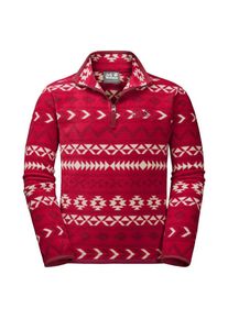 Jack Wolfskin, M&auml;dchen Fleecepullover 'K INUIT PULLOVER', Rot