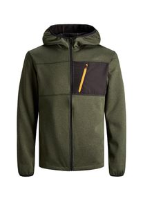 Jack & Jones JACK & JONES, Herren Jacke, Grasgrün / Schwarz