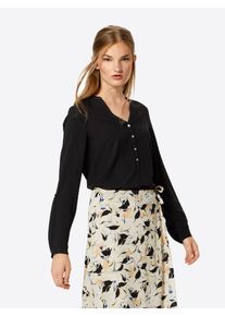 Esprit, Damen Bluse, Schwarz