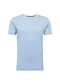 Esprit, Herren Shirt, Hellblau / Wei&szlig;