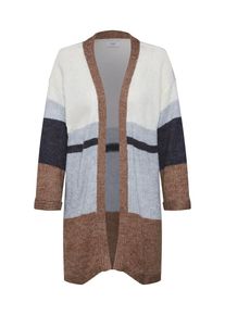 Jacqueline de Yong, Damen Strickjacke 'JDYCORDELIA', Beige / Dunkelbeige / Grau / Taupe / Schwarzmeliert