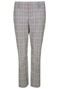 Cinque, Damen Bügelfaltenhose 'Cihomme', Rot / Schwarz / Weiß