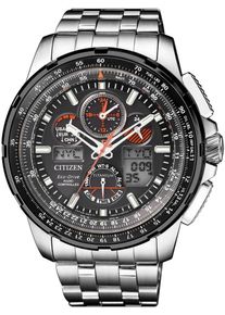 Citizen, Herren Funkchronograph 'JY8069-88E', Schwarz / Silber