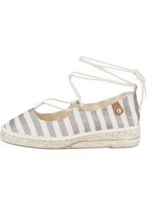 Tamaris, Damen Slipper 'Vigdis', Grau / Naturwei&szlig;