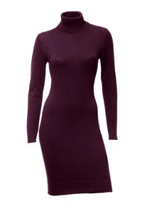 Heine, Damen Rolli-Kleid, Aubergine