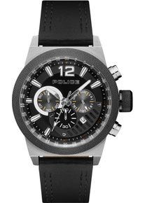 Police, Herren Uhr 'LADBROKE, PL15529JSTB.02', Goldgelb / Schwarz / Silber / Weiß