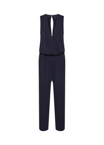 ZIZZI, Damen Overall 'XAMASSIK, S/L, JUMPSUIT', Dunkelblau