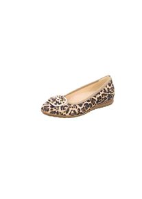 Gabor, Damen Ballerinas, Beige / Hellbeige / Dunkelbraun