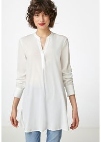 Hallhuber, Damen Bluse, Weiß