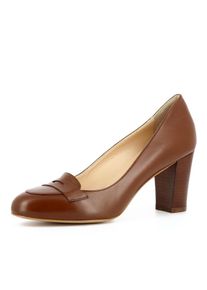 Evita, Damen Pumps BIANCA, Braun