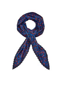 s.Oliver RED LABEL, Damen Schal, Blau / Nachtblau / Rot