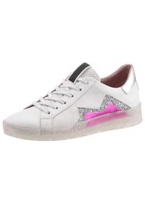 Arizona, Damen Sneaker, Fuchsia / Silber / Wei&szlig;
