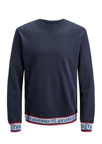 Jack & Jones JACK & JONES, Herren Sweatshirt, Navy / Rot / Weiß