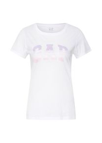 GAP, Damen Shirt 'GRAD', Flieder / Wei&szlig;