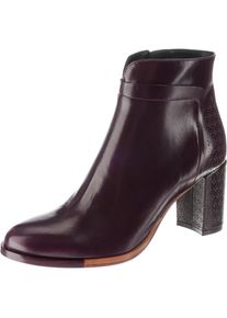 Zinda, Damen Stiefeletten 'Isabel Suela', Bronze / Rotviolett