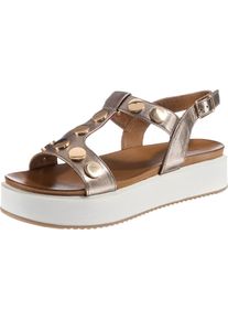 Inuovo, Damen Riemchensandalen, Bronze