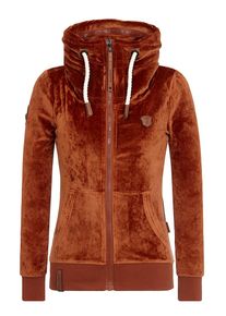 Naketano, Damen Sweatjacke, Braun / Orange