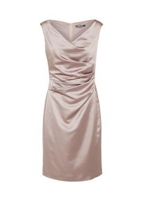 Vera Mont, Damen Cocktailkleid in Satinoptik, Taupe