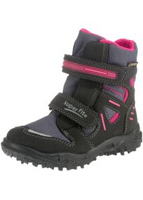 Superfit, Winterstiefel 'Husky', Taubenblau / Anthrazit / Pink