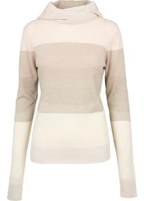 Urban Classics, Damen Sweatshirt, Hellbeige / Dunkelbeige / Rosa
