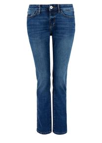 TRIANGLE, Damen Curvy Slim: Stretchige Denim, Blue Denim