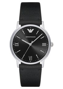 Emporio Armani, Herren uhr 'AR11013', Schwarz / Silber