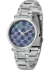 Police, Damen Quarzuhr 'Eloy, PL14804BS.58M', Navy / Silber