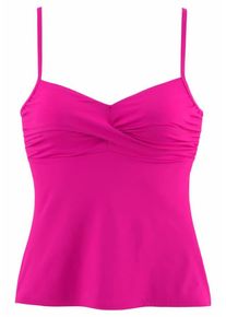 s.Oliver RED LABEL Beachwear, Damen Bügel-Tankini 'Spain', Pink