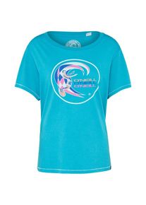 O`Neill O'NEILL, Damen T-Shirt 'LW RE-ISSUE LOGO', T&uuml;rkis