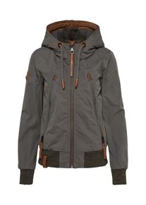 Naketano, Damen Übergangsjacke, Rostbraun / Braunmeliert / Dunkelgrau