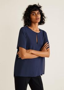 Mango, Damen Bluse 'Amaya', Navy