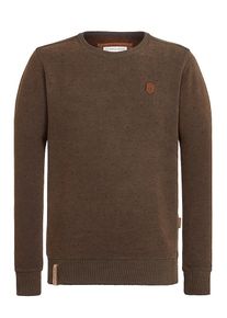 Naketano, Herren Sweatshirt 'Cevapcici Günther', Braun