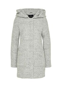 Review, Damen Übergangsmantel 'NEW TWISTED HOOD', Graumeliert