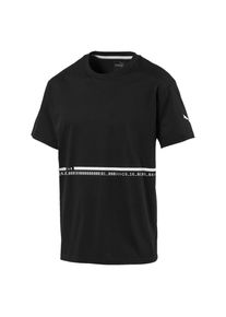 Puma, Herren T-Shirt 'Energy', Schwarz / Wei&szlig;