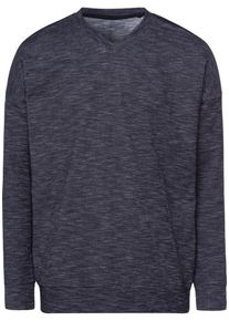 Schiesser, Herren Langarmshirt, Schwarzmeliert