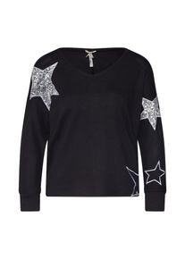 Key Largo, Damen Pullover 'WLS GALAXY v-neck 3', Schwarz