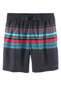 Bench, Herren Badeshorts, Dunkelgrau