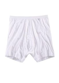 Mey, Herren Boxershorts &raquo;Noblesse&laquo;, mit Eingriff und flachem Komfortbund, Wei&szlig;