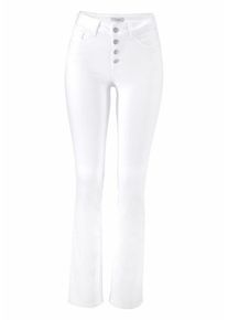 Tom Tailor Polo Team, Damen Bootcuthose, Weiß