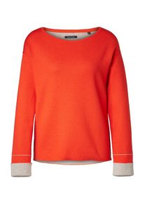 Marc O'Polo Marc O'Polo, Damen Pullover, Grau / Orangerot