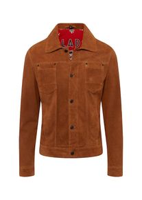 #LADC, Herren Jacke 'Lenny Suede', Cognac