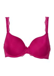 Lingadore, Damen Uni Fit T Shirt BH 'DAILY LACE', Pink