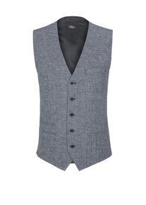 s.Oliver BLACK LABEL, Herren Weste, Grau
