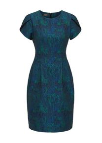 Apart, Damen Kleid, Dunkelblau / Smaragd