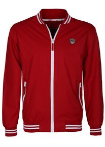 Soulstar, Herren Jacke, Rot / Wei&szlig;