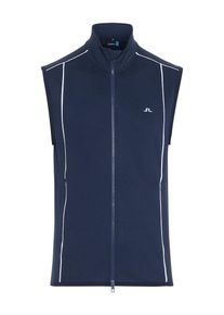 J. Lindeberg J.Lindeberg, Herren Weste 'M Floyd Mid TX Mid', Navy / Wei&szlig;