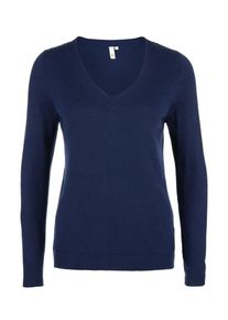 Q/S Designed By, Damen Pullover, Navy