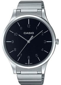 Casio, Herren Quarzuhr 'LTP-E140DD-1BEF', Schwarz / Silber