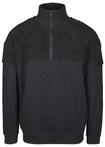 Urban Classics, Herren Sweatshirt, Schwarz