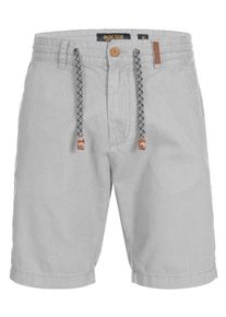 INDICODE JEANS, Herren Shorts 'Bowmanville', Hellgrau